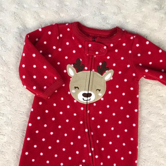 baby girl christmas sleeper